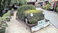 Very cool town in the Cotswolds. This car is at the entrance to the car museum in Bourton on The Water.