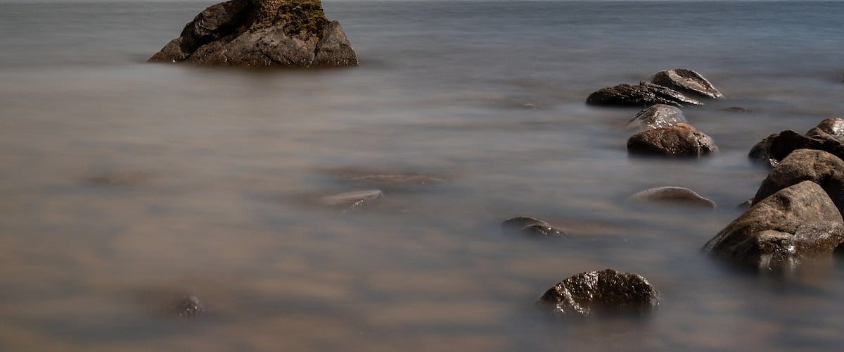 A view of Slioch from Loch maree picnic site