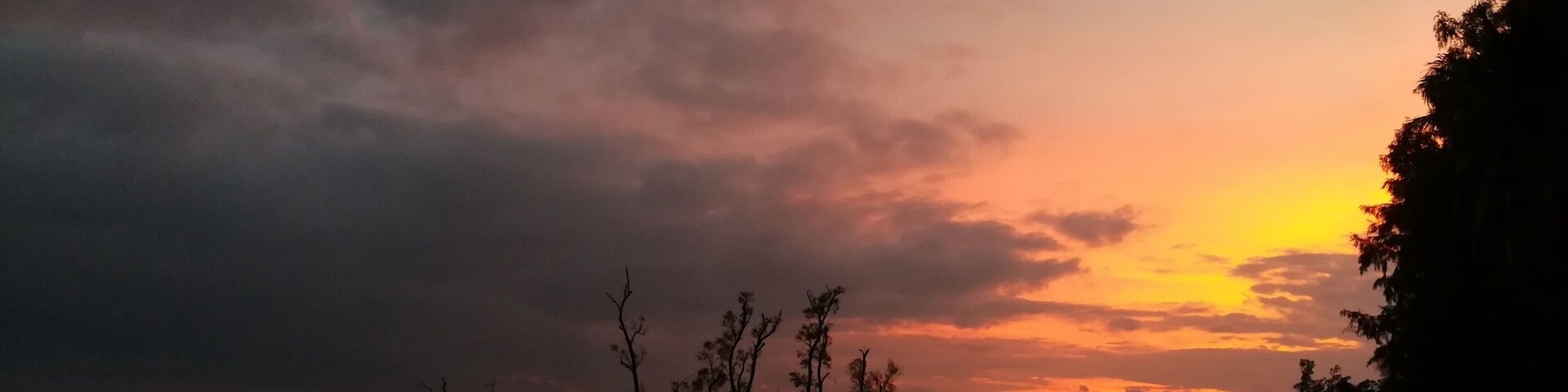Sunset at Katka beach.