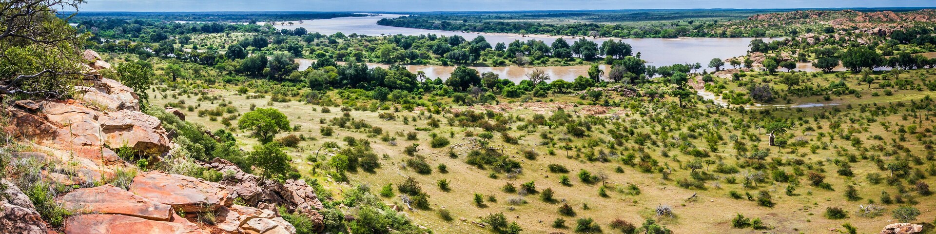 Panoramic scenery in Mapungubwe National park, South Africa