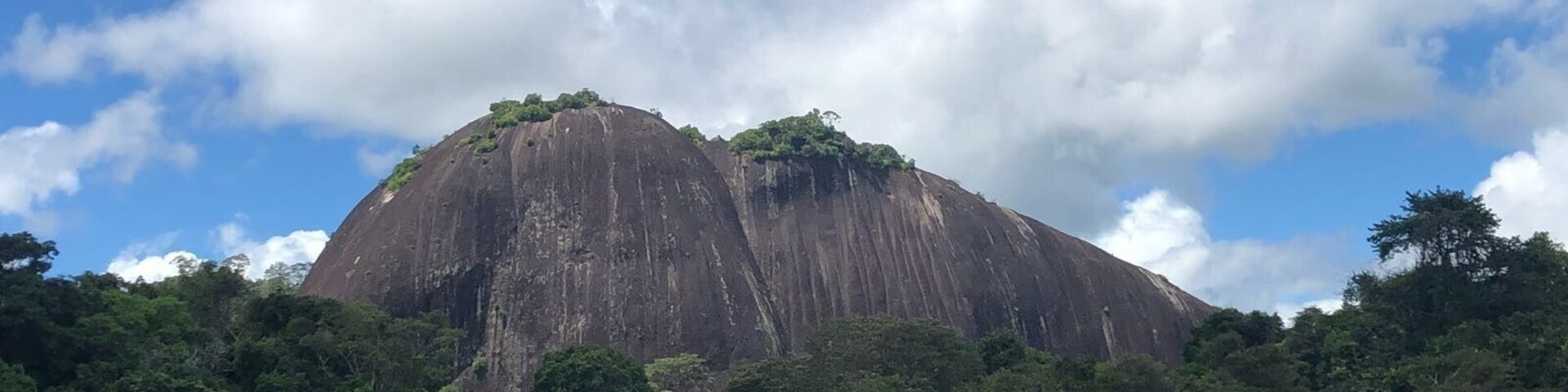 It’s a three hour walk throughout the jungle and one hour on the Hill to clim this beautifull mountain with an amazing view