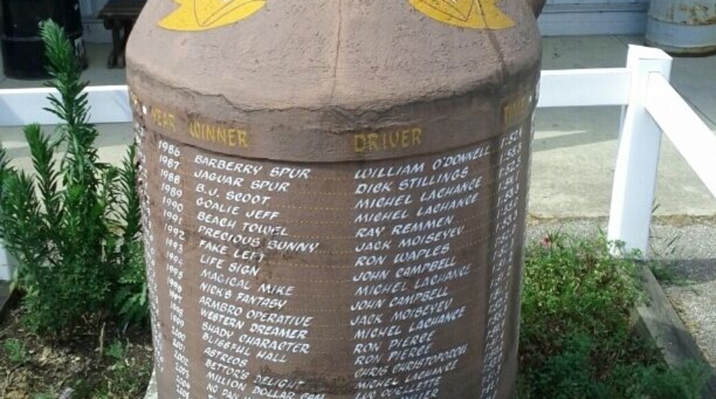 The not so Little Brown Jug. A trophy for harness racing.