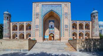 Kukeldash Madrasah, in Tashkent, Uzbekistan.