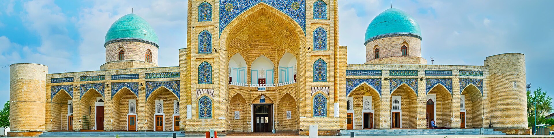 The Norbutabiy madrasah, Kokand, Uzbekistan