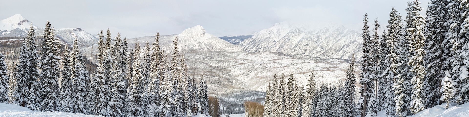 Purgatory Resort Snowy Panorama