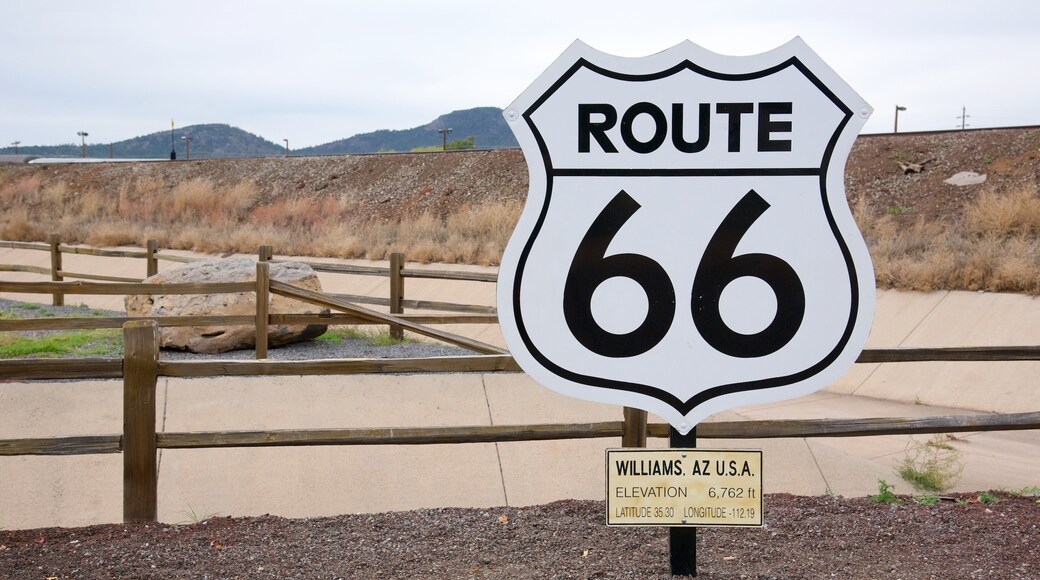 Williams das einen Beschilderung