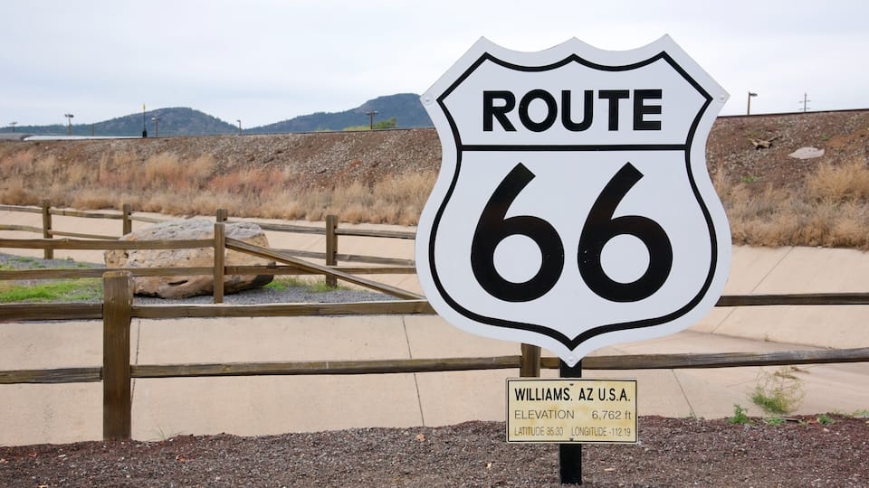 Williams which includes signage