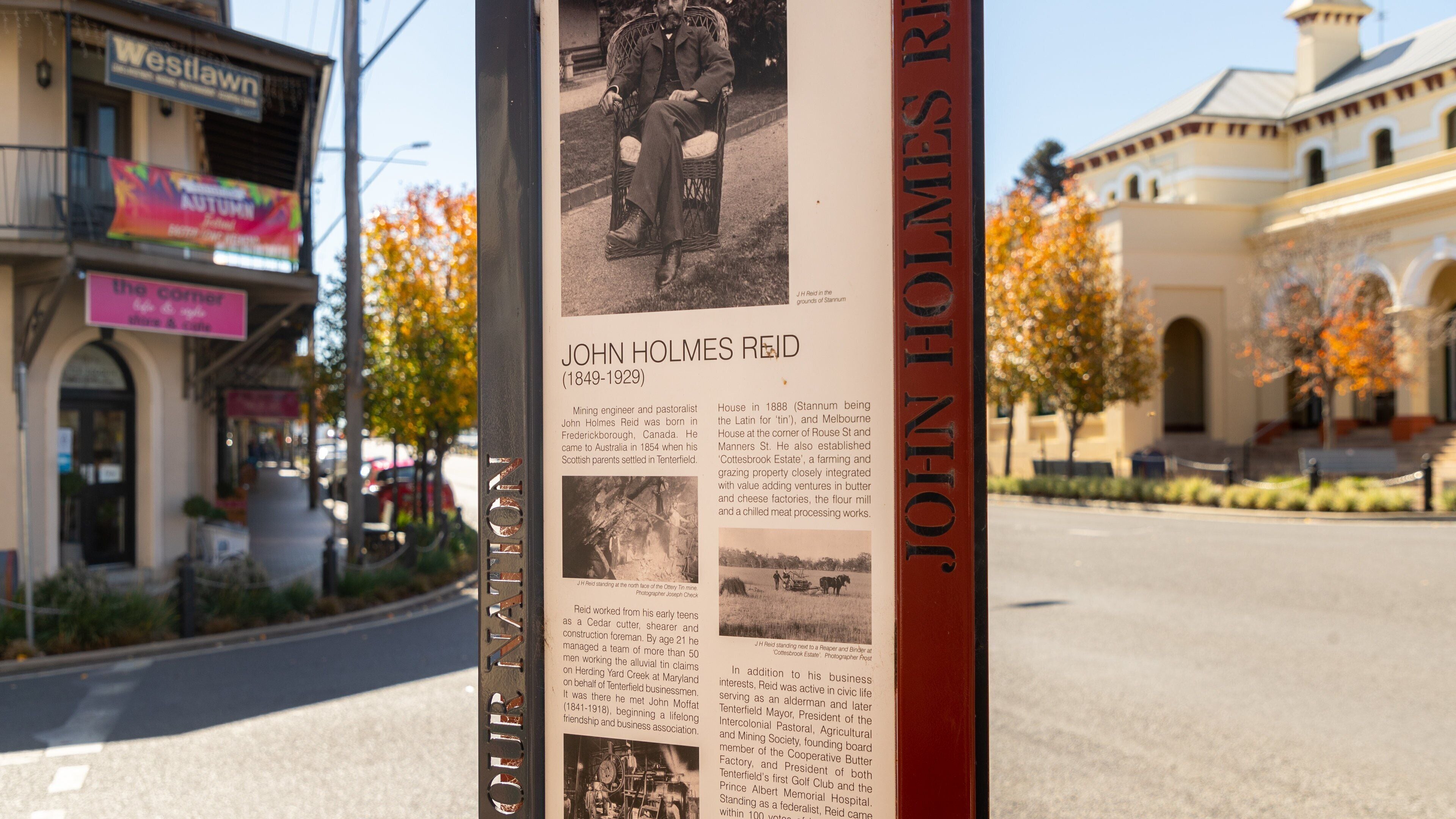 Tenterfield featuring signage
