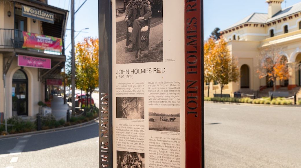 Tenterfield featuring signage