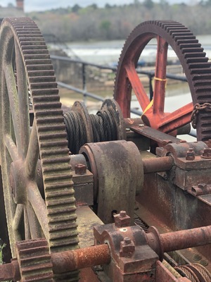 Just a cool place to be outside and walk along the river!