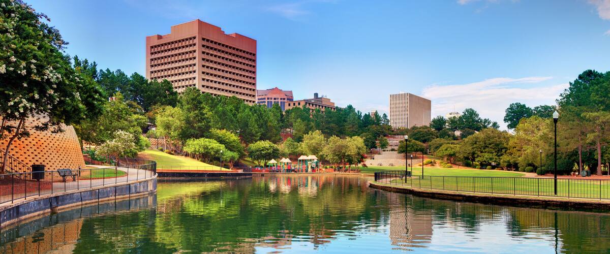 Finlay Park in Columbia, South Carolina.