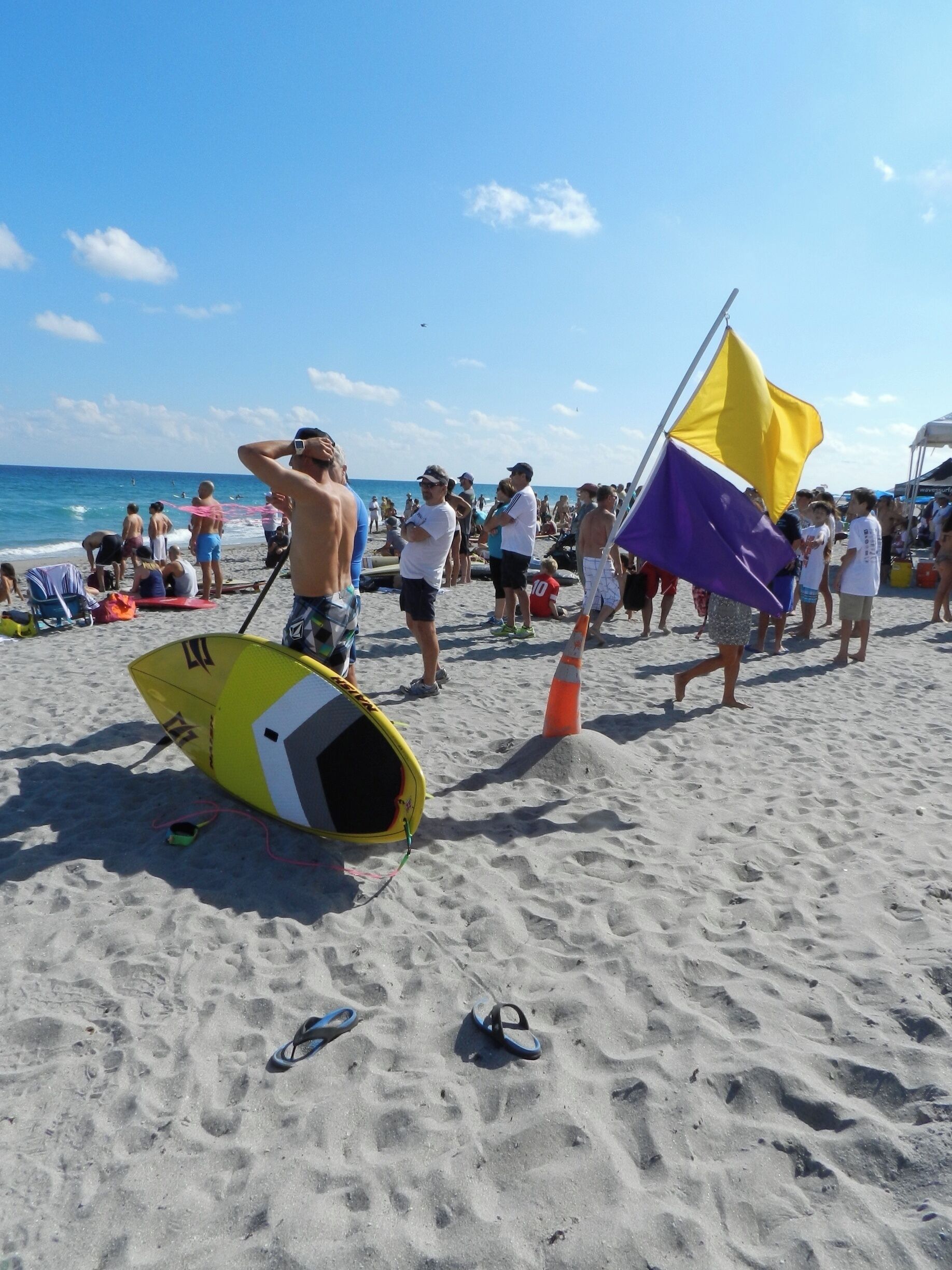 Waiting for the competition to start at the Delray Beach Surf Festival.  #beach #beachbound  #LikeALocal