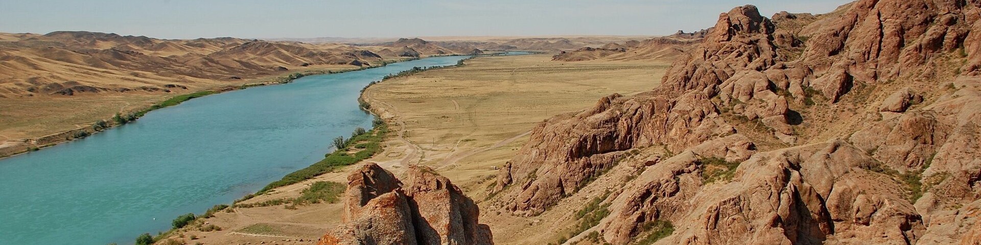 Tamgaly Tas, Ili River, Kazakhstan. See more
http://track.kz/e_tamgalitas.htm
