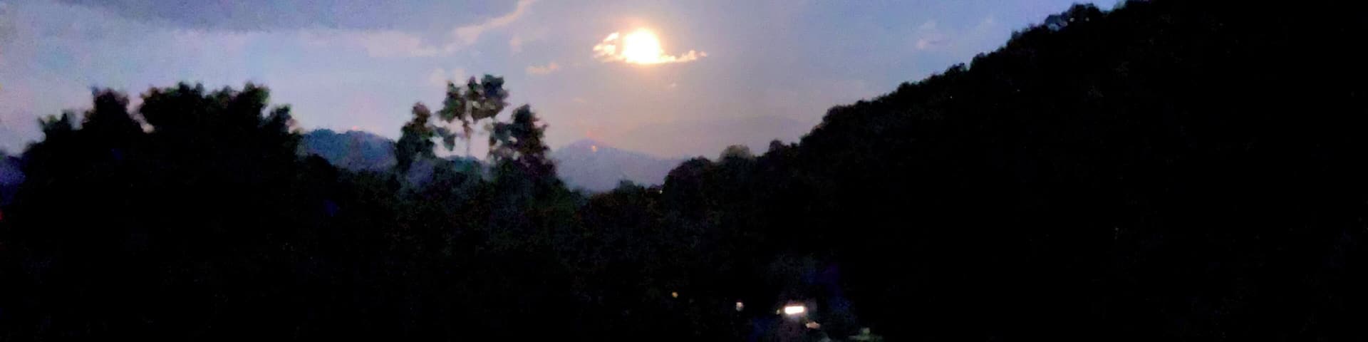 Just in my backyard. From Waynesville North Carolina