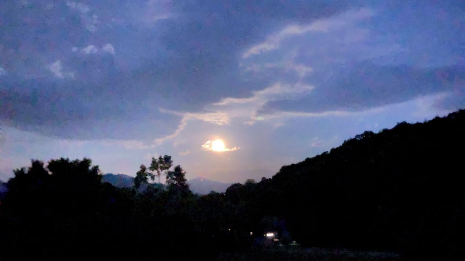 Just in my backyard. From Waynesville North Carolina