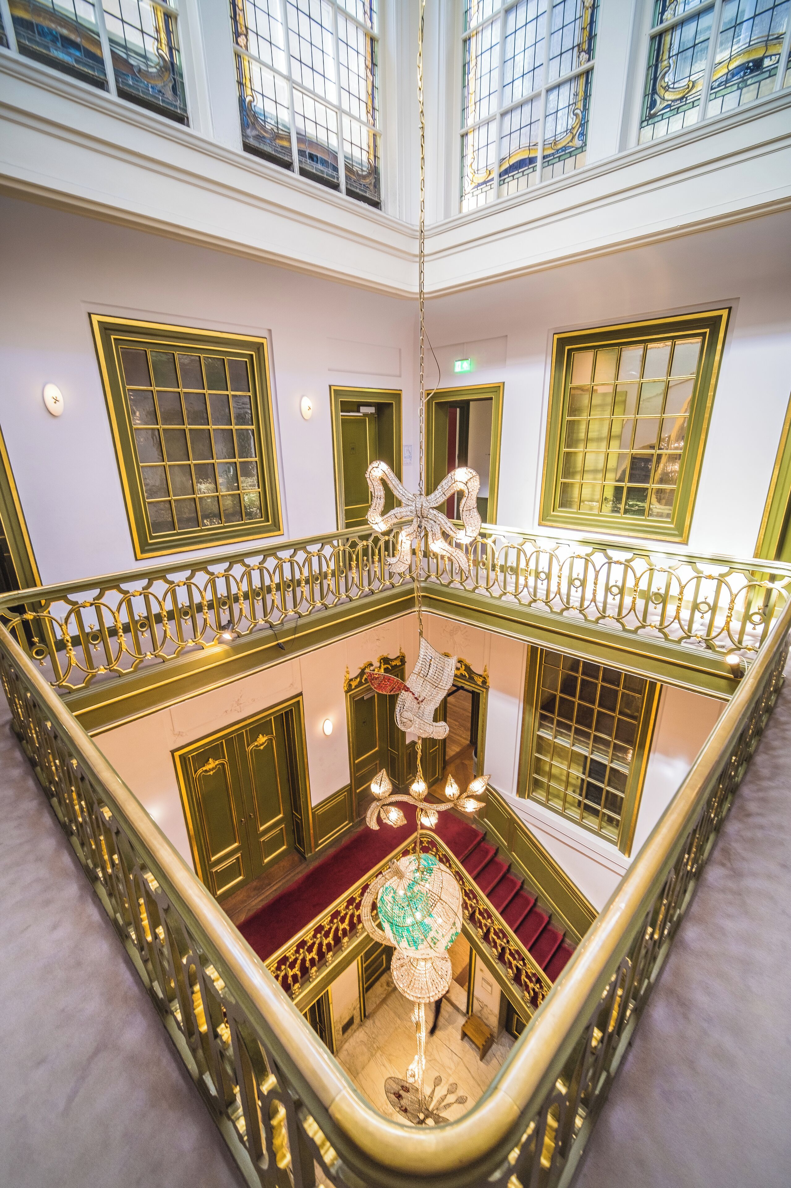 The M.C. Escher museum in The Hague is located in a former Royal residence, the Lange Voorhout Palace.