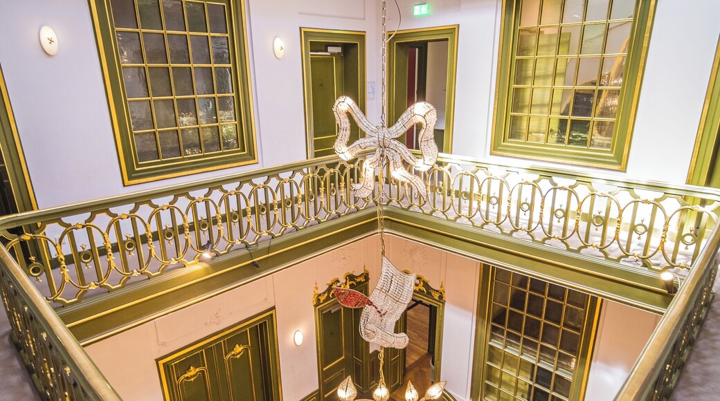 The M.C. Escher museum in The Hague is located in a former Royal residence, the Lange Voorhout Palace.