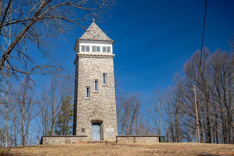 Chenocetah lookout tower, cornelia, georgia