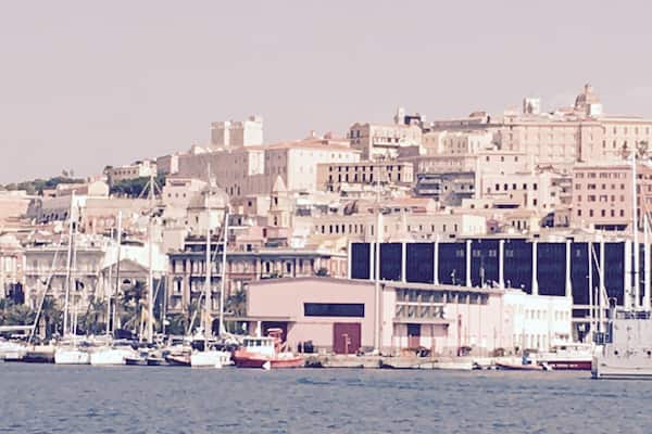 Porto Cagliari. One of a few marinas in Cagliari.