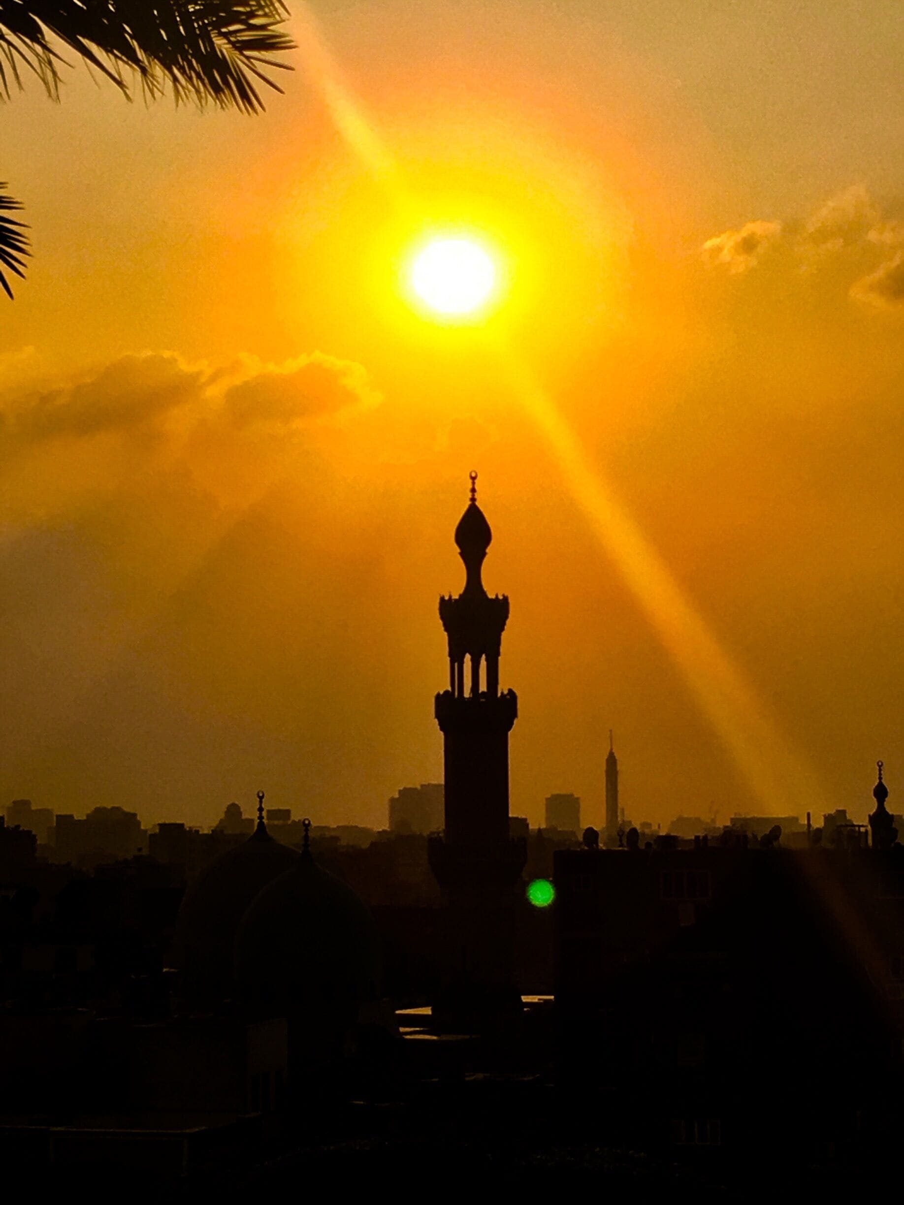 Sunset in El Cairo