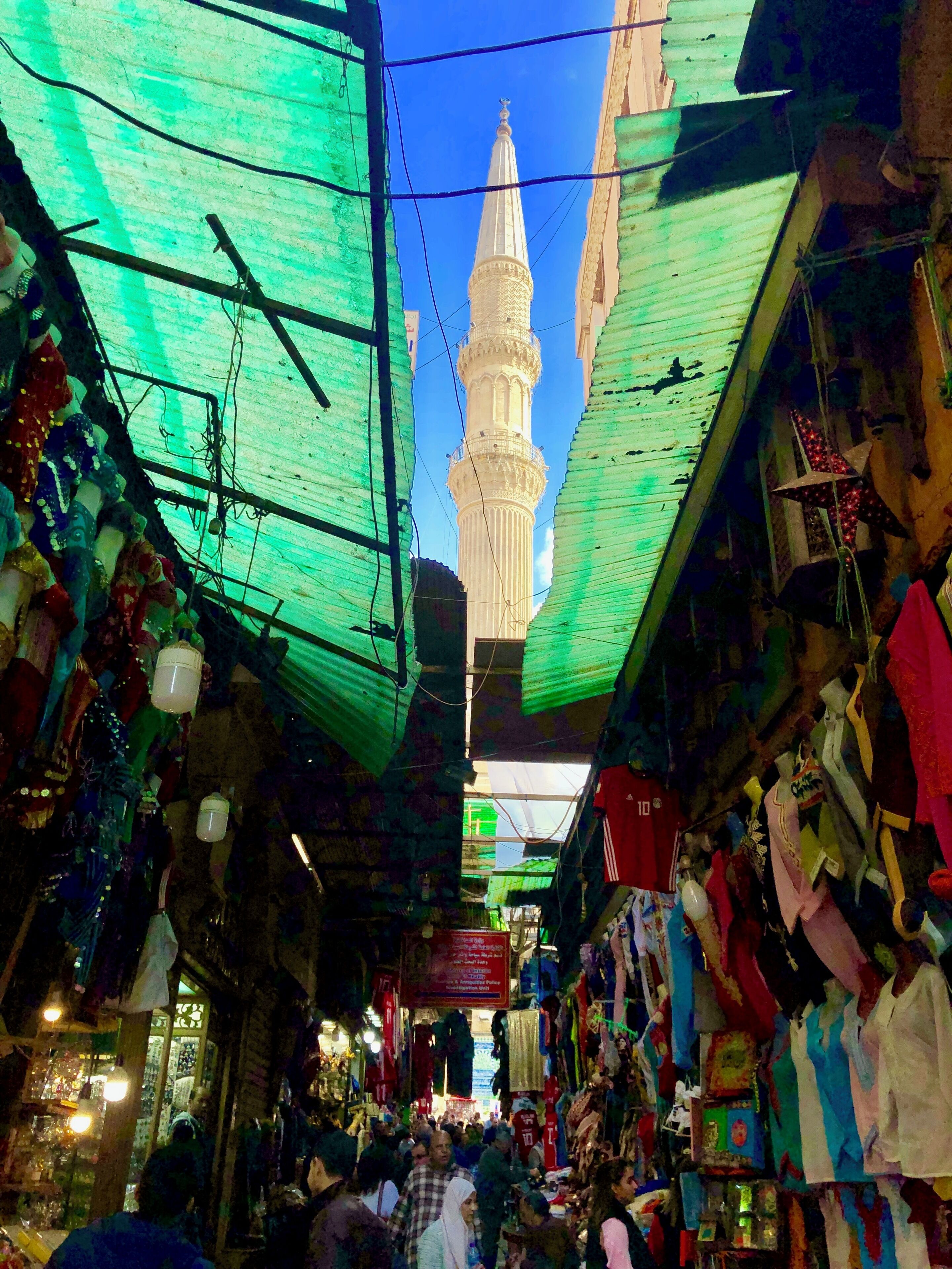 Old shopping belt in Cairo