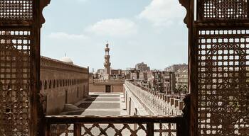 #history
Originally Beit El Kertlia, this historic home has so many grand rooms, ornate decor, beautiful courtyards, gardens and and my favorite part, the rooftop (you can see Ibn Tulum mosque from here).
One of the many interesting features in this house, is an indoor well, it is in the first room you can enter to your right. They say if you stare closely down the well, you'll see the face of your lover staring back at you