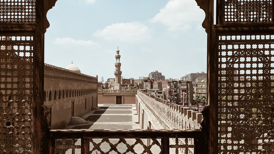 #history
Originally Beit El Kertlia, this historic home has so many grand rooms, ornate decor, beautiful courtyards, gardens and and my favorite part, the rooftop (you can see Ibn Tulum mosque from here).
One of the many interesting features in this house, is an indoor well, it is in the first room you can enter to your right. They say if you stare closely down the well, you'll see the face of your lover staring back at you