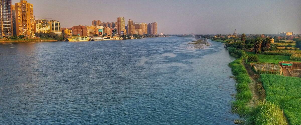 Overlooking the Nile River