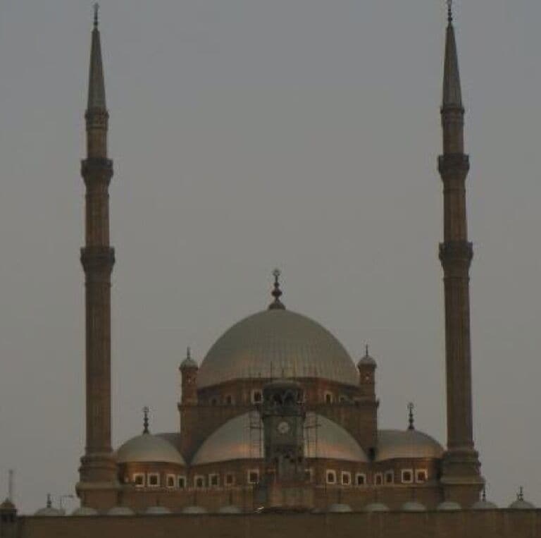 Mohammed Ali Mosque in Cairo.