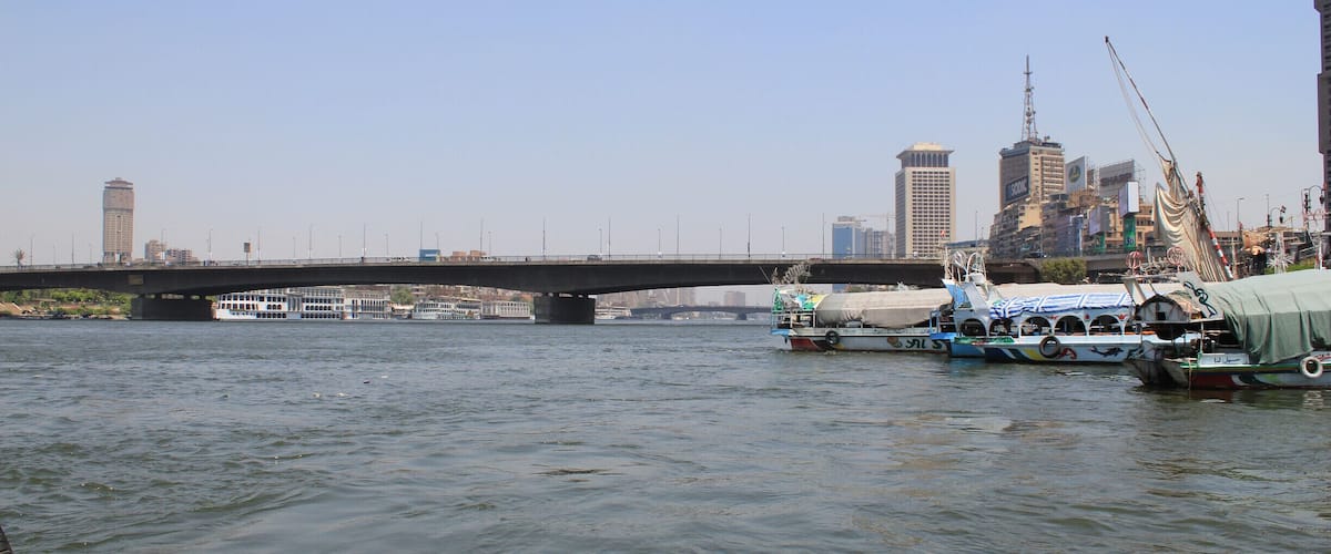 Take a trip down the Nile and imagine how far it floats