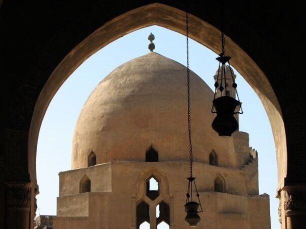 The Mosque of Ahmad Ibn Ţūlūn from 879 AD is arguably the oldest mosque in Cairo surviving in its original form, and is the largest mosque in the city in terms of land area. The mosque was commissioned by Ahmad ibn Ţūlūn, the Abbassid governor of Egypt from 868–884 whose rule was characterized by de facto independence.

It was constructed on a small hill called Gebel Yashkur, "The Hill of Thanksgiving." One local legend says that it is here that Noah's Ark came to rest after the Deluge, instead of at Mount Ararat.

Parts of the James Bond film The Spy Who Loved Me were filmed at this mosque.

Do not miss it if you are around these parts of the world.