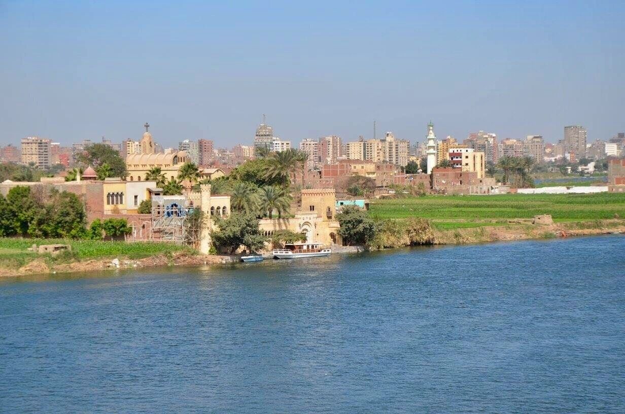 Our taxi driver stopped in the middle of the bridge and let us out to take pictures when he realized we were trying to capture our first views of the Nile through the car window. This bridge was just a short walk from the Museum of Egyptian Antiquities and has wide sidewalks making it a safe and easy place to find beautiful river views #troveon #river
