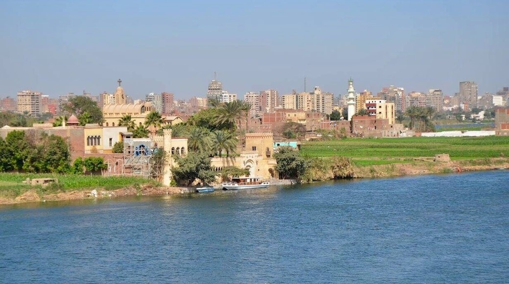 Our taxi driver stopped in the middle of the bridge and let us out to take pictures when he realized we were trying to capture our first views of the Nile through the car window. This bridge was just a short walk from the Museum of Egyptian Antiquities and has wide sidewalks making it a safe and easy place to find beautiful river views #troveon #river