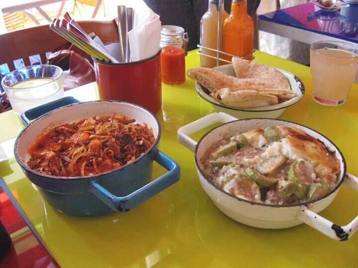 Koshary at bright and cheery Cairo Kitchen.