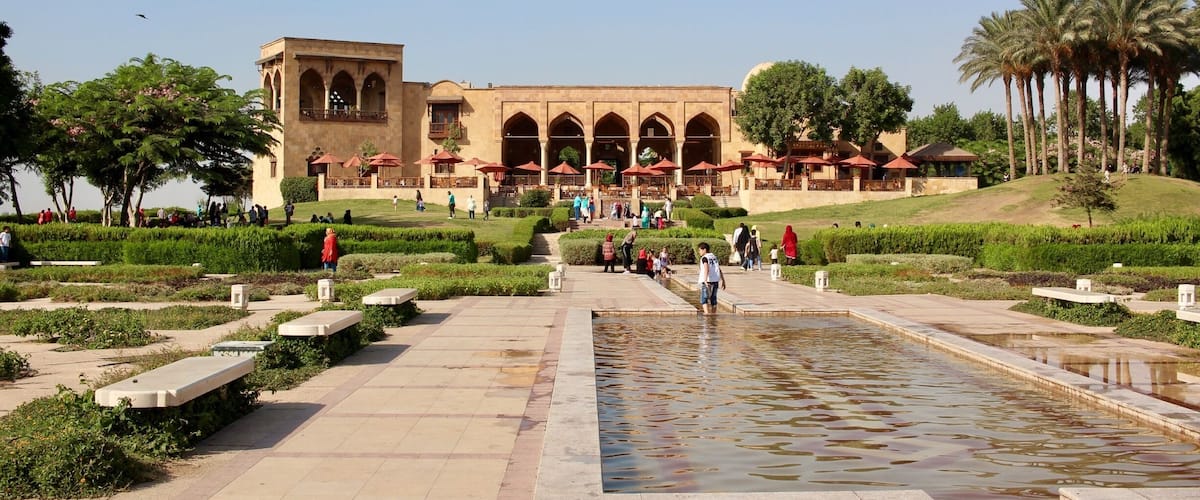 Beautiful family park in center of Cairo. Built on what once was the ugly city dump. Fabulous reclamation project. Hundreds of families enjoying it. Well done Cairo!
