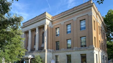 Harrison County Court House in Corydon, Indiana, USA, exterior view