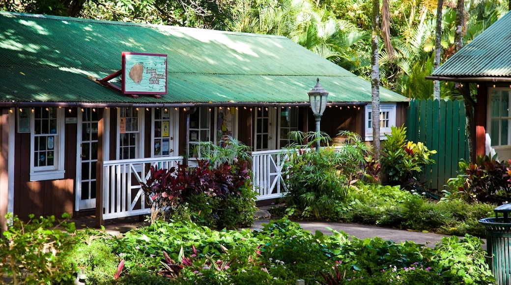 Koloa mettant en vedette une maison et paysages tropicaux