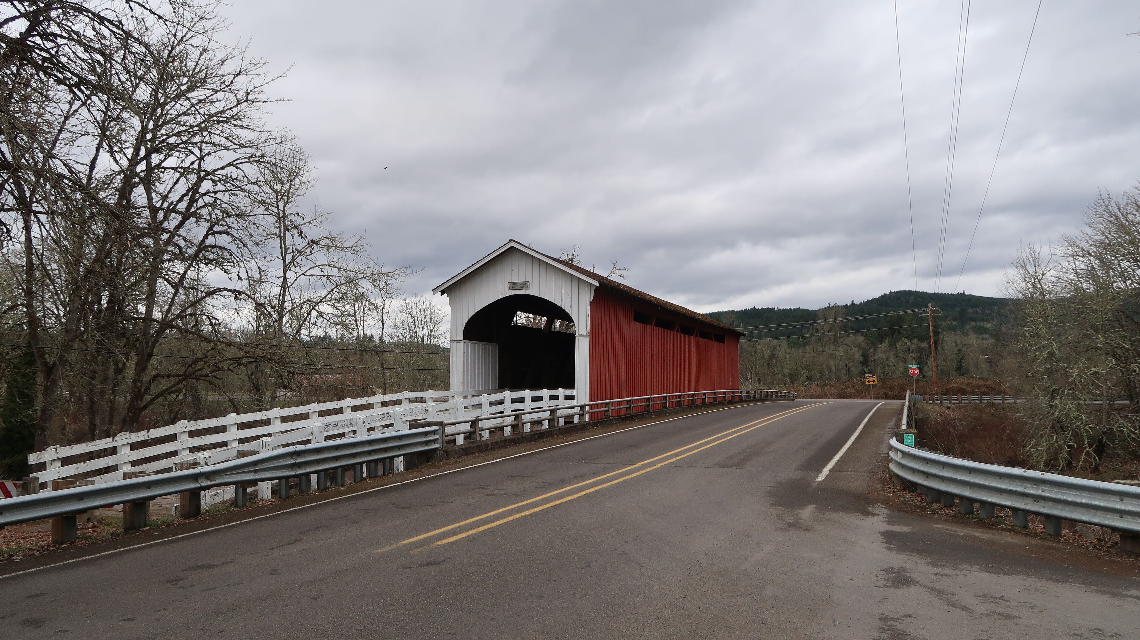 Currin Bridge in Cottage Grove, Oregon