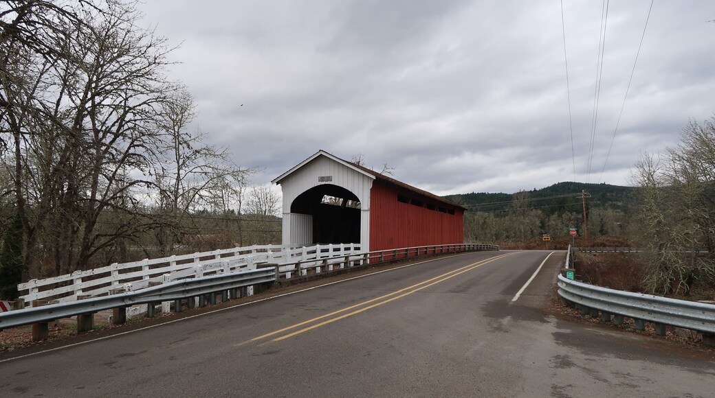 Currin Bridge in Cottage Grove, Oregon