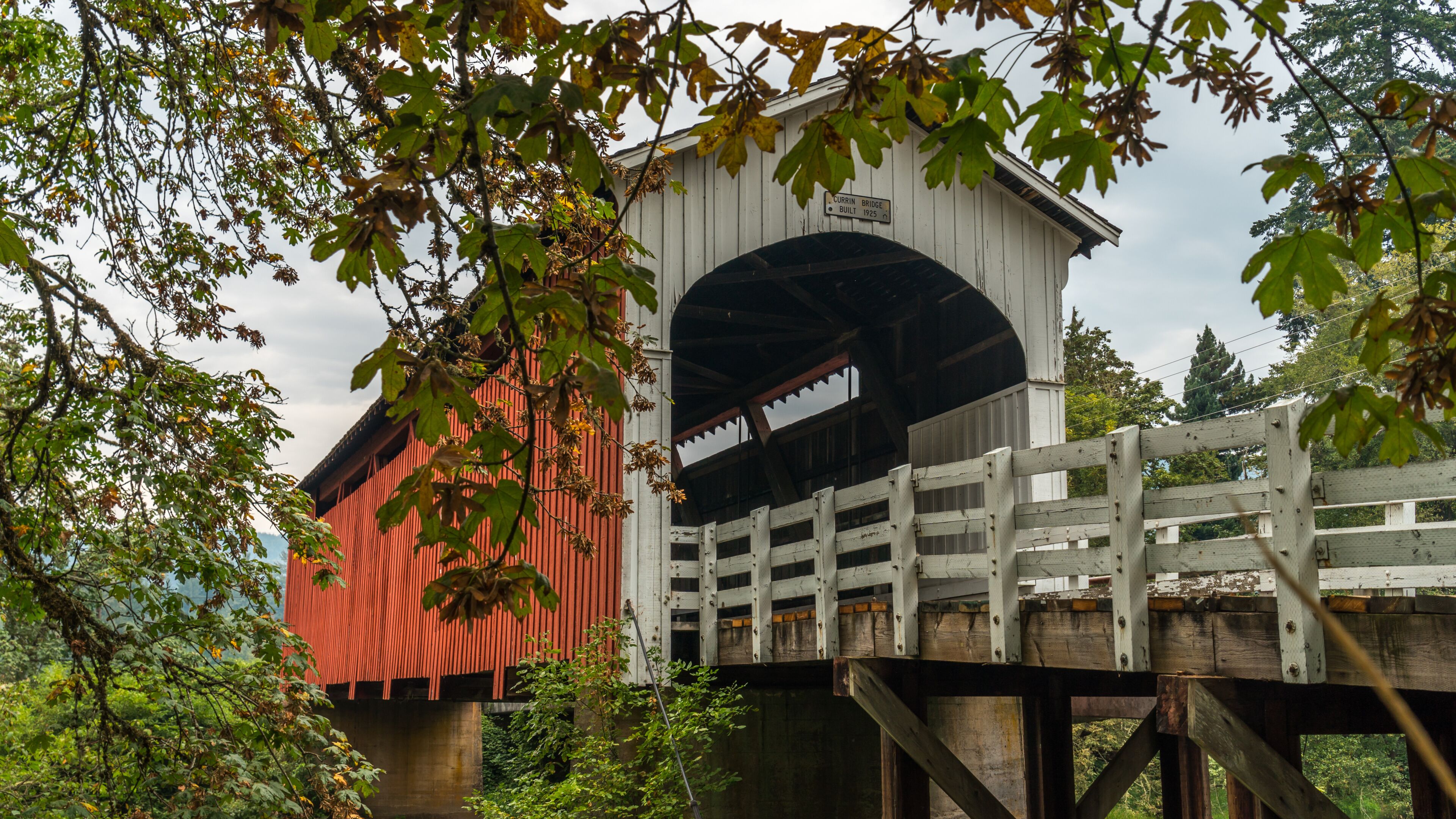 Currin Covered Bridge in Cottage Grove, Oregon, United States	