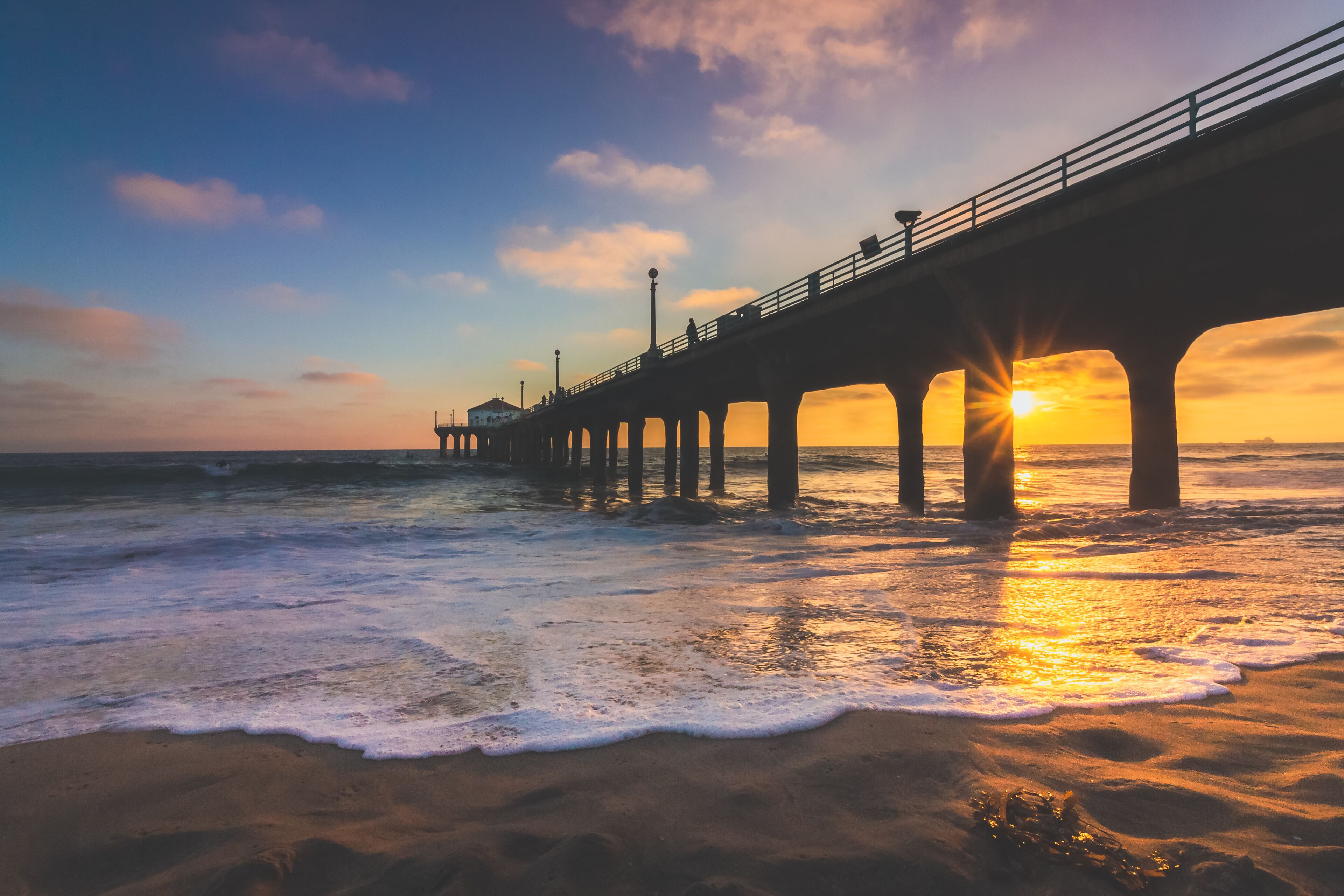 Gorgeous Sunset at Manhattan Beach Pier