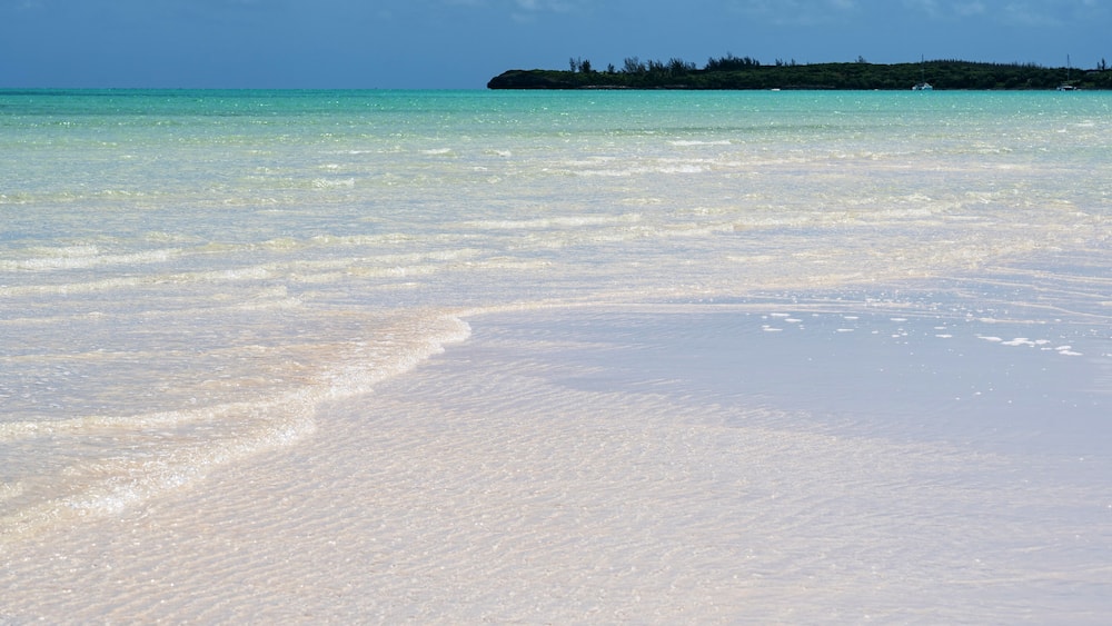 Beautiful Sandbar on the Spanish Wells in the Bahamas