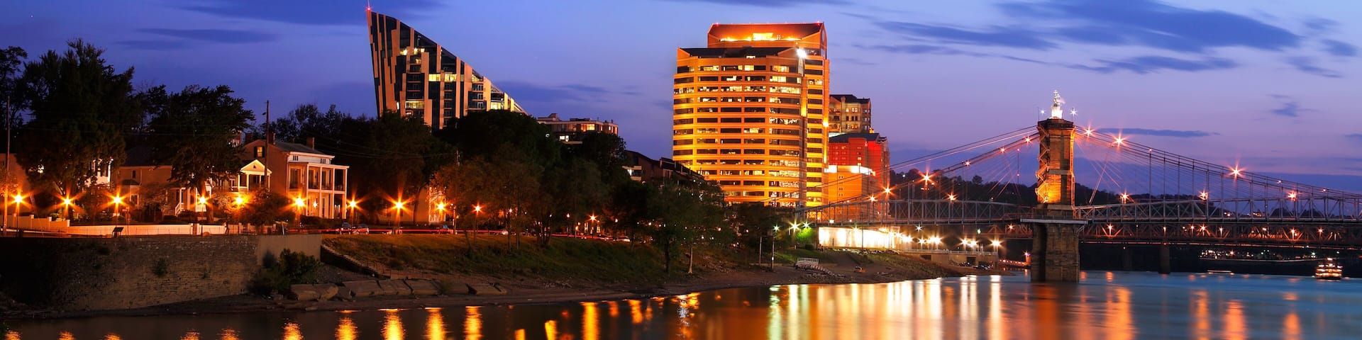 Covington Kentucky At Night