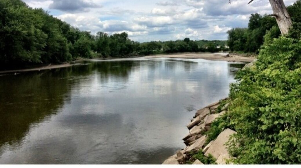 View of the Des Moines River.