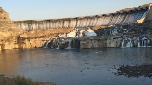 Great Falls Montana. Ryan Dam in Great Falls which is 30 mins drive from the town. August 7th 2016