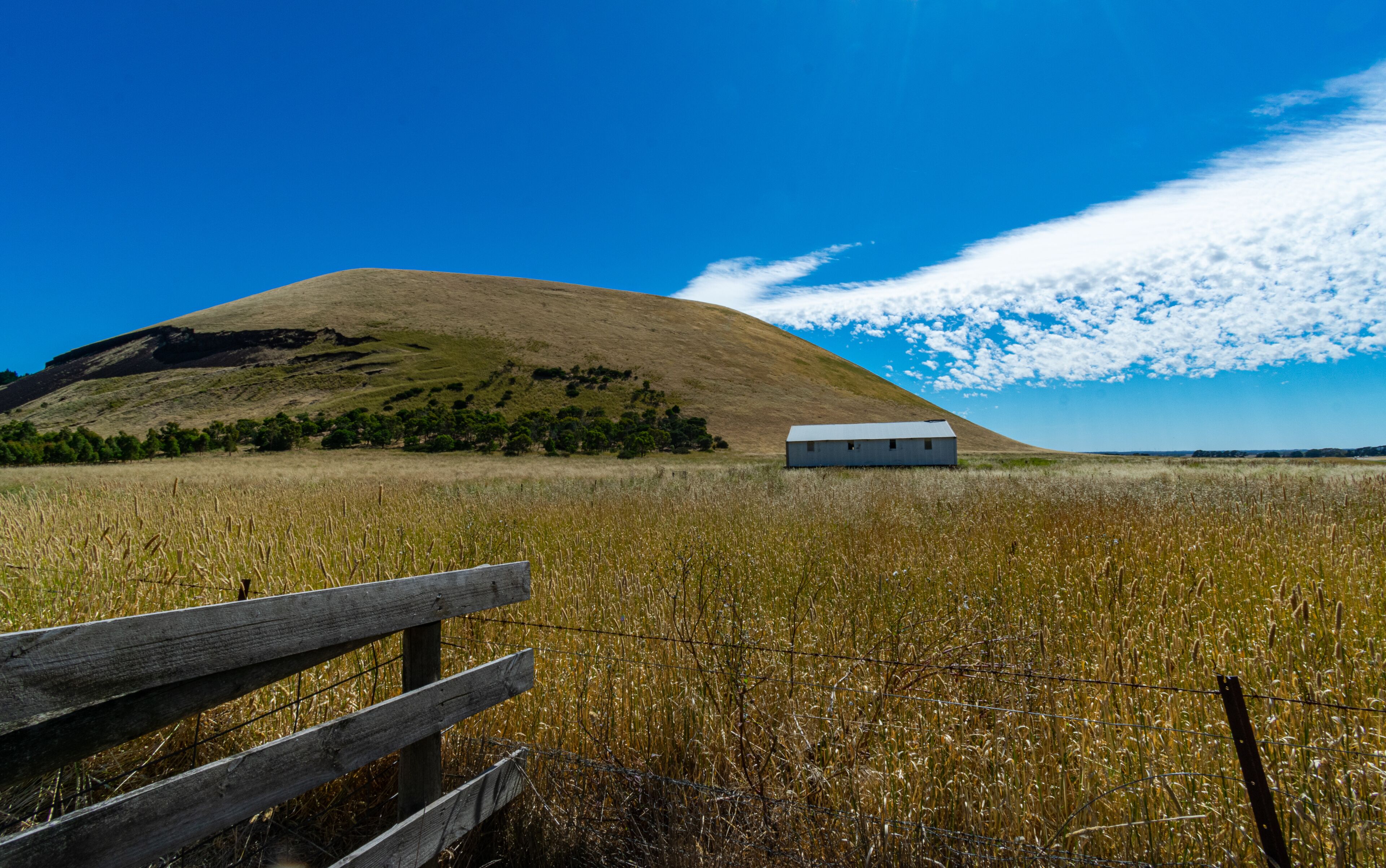 A volcano Hamilton Victoria Australia