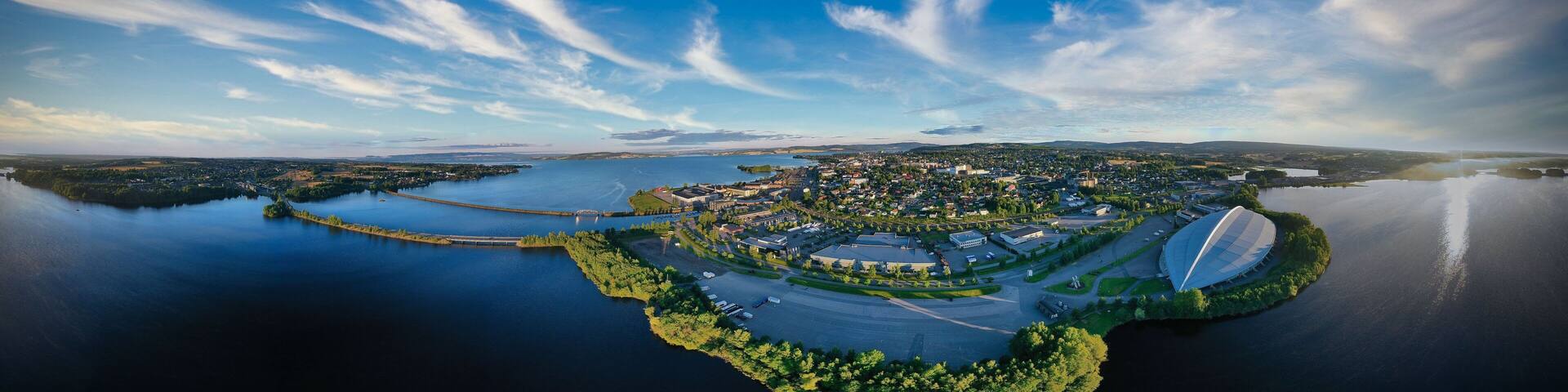 Norway Hamar vacation with the drone a dream