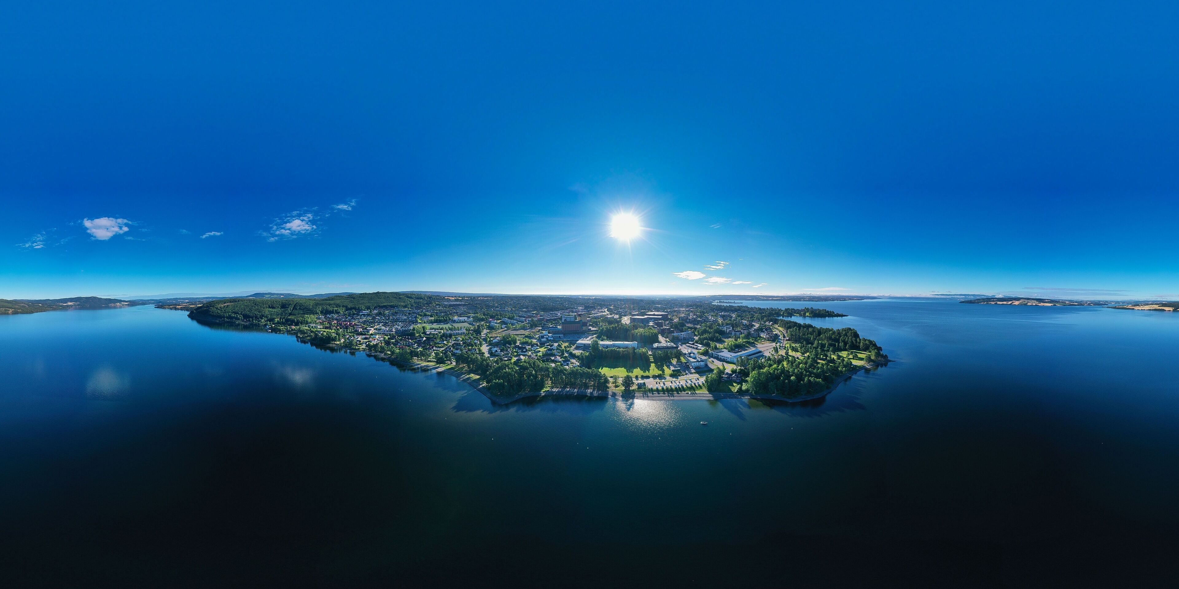 Norway Hamar vacation with the drone a dream