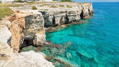 Crystal clear waters in Puglia, southern Italy