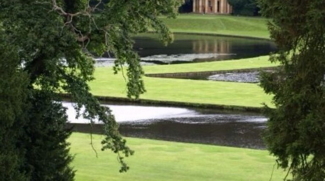 The Temple of Piety, part of the Studley Royal water gardens at Fountains Abbey.